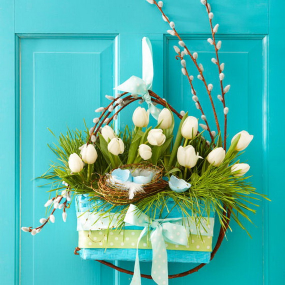 Easter and Spring Door Decoration Ideas_15