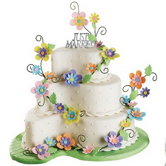 Fabulous Easter Wedding Cake Ideas & Designs_12
