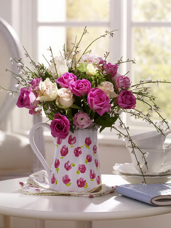 Flower Decoration Ideas To Celebrate Spring Holidays _42