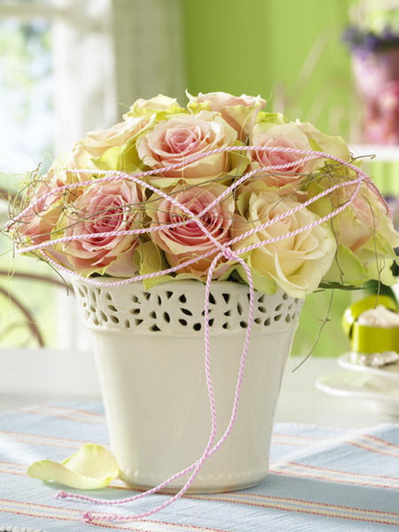 Flower Decoration Ideas To Celebrate Spring Holidays _43