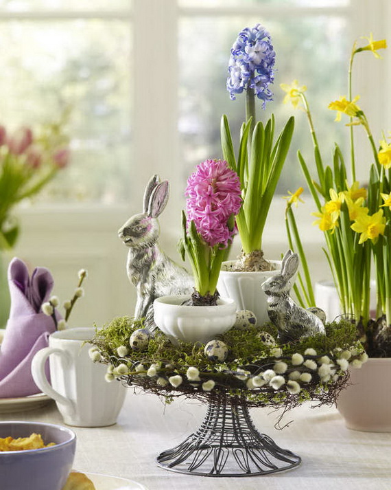 Spring lights on the Easter table _81