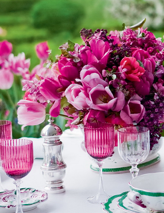 Stylish Spring and Easter 2014 Flower Arrangement Collections _14