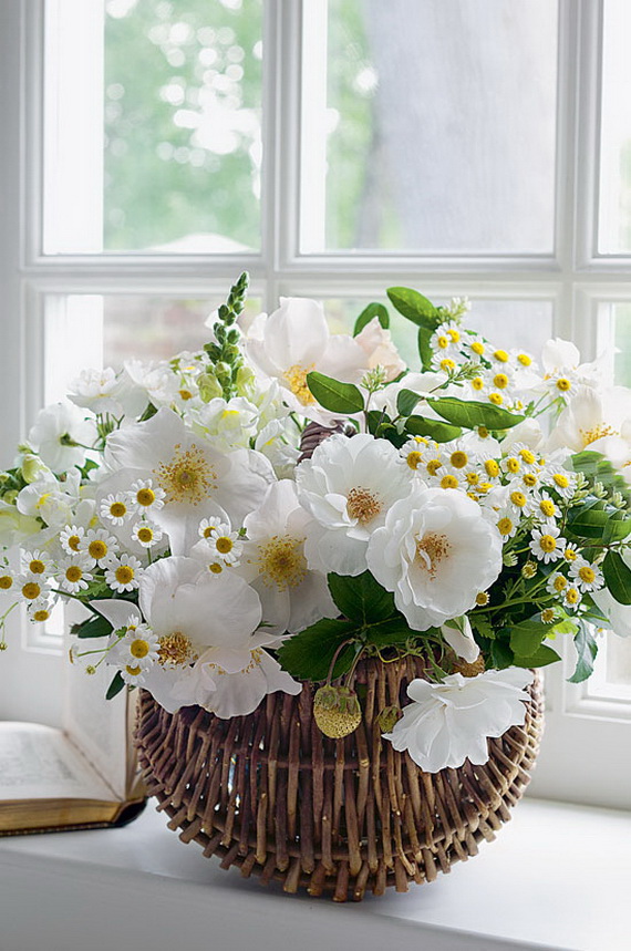 Stylish Spring and Easter 2014 Flower Arrangement Collections _17