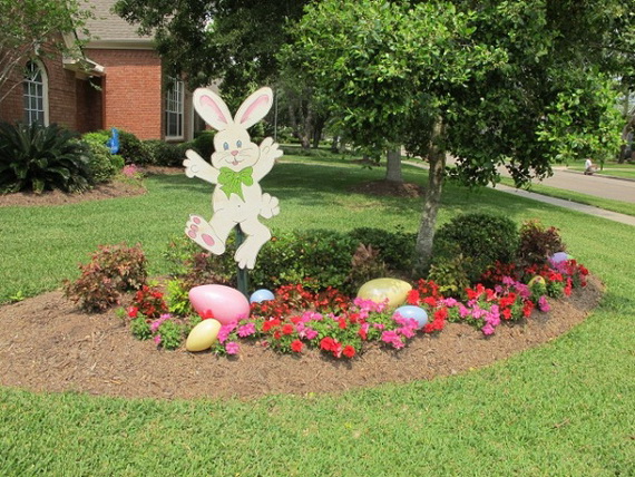 70 Awesome Outdoor Easter Decorations For A Special Holiday_24
