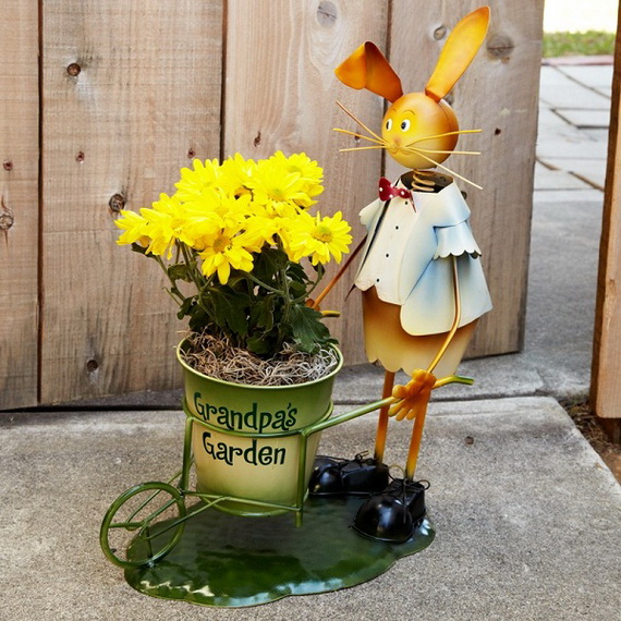 70 Awesome Outdoor Easter Decorations For A Special Holiday_25