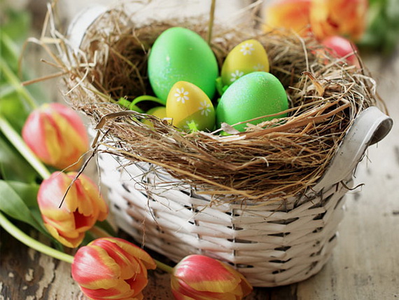 70 Elegant Easter Decorating Ideas for Your Home_63