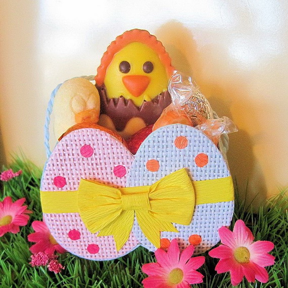 Adorable Easter Baskets You Can Use Year After Year__64