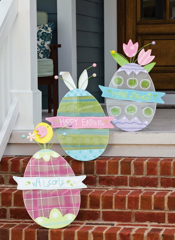 Outdoor Easter Decorations – 60 Ideas For A Special Holiday_02