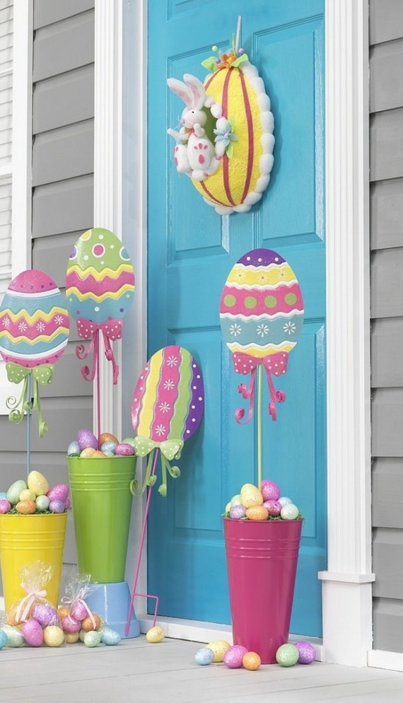 Outdoor Easter Decorations – 60 Ideas For A Special Holiday_4