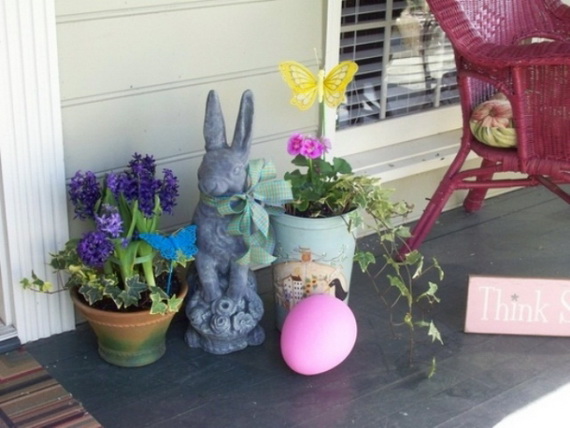 Outdoor Easter Decorations – 60 Ideas For A Special Holiday_9
