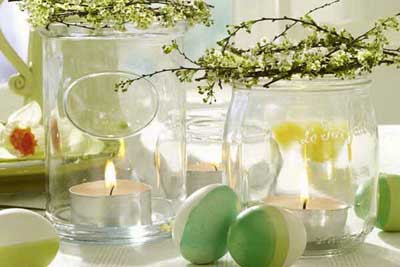 Easy Easter Centerpieces And Table Settings  For Spring Holiday