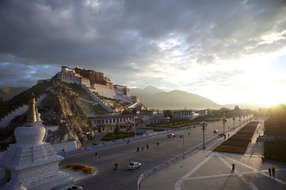 World Heritage Sites; Potala Palace at Lhasa, Tibet, China_07