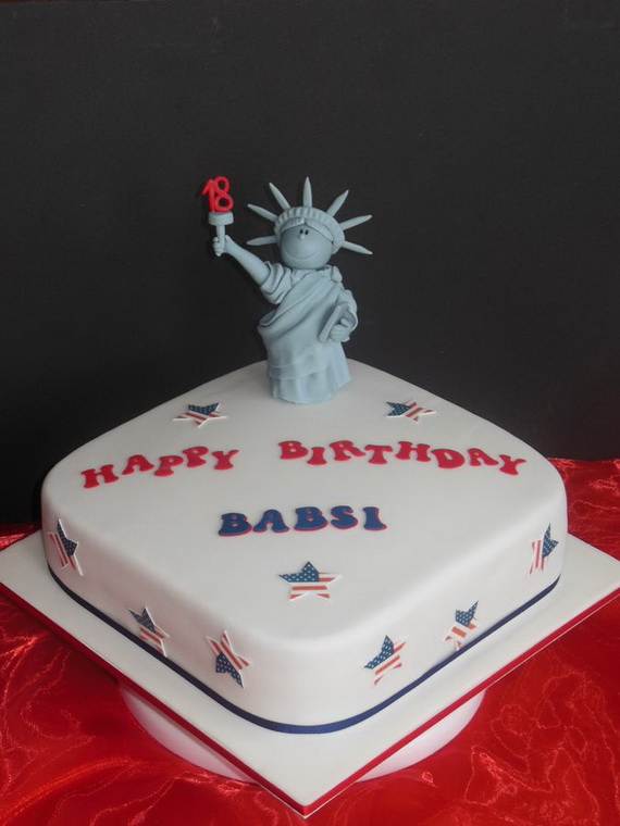 Adorable 4th of July Cake  Designs Ideas (15)