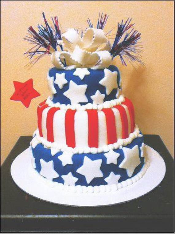 Adorable 4th of July Cake  Designs Ideas (22)