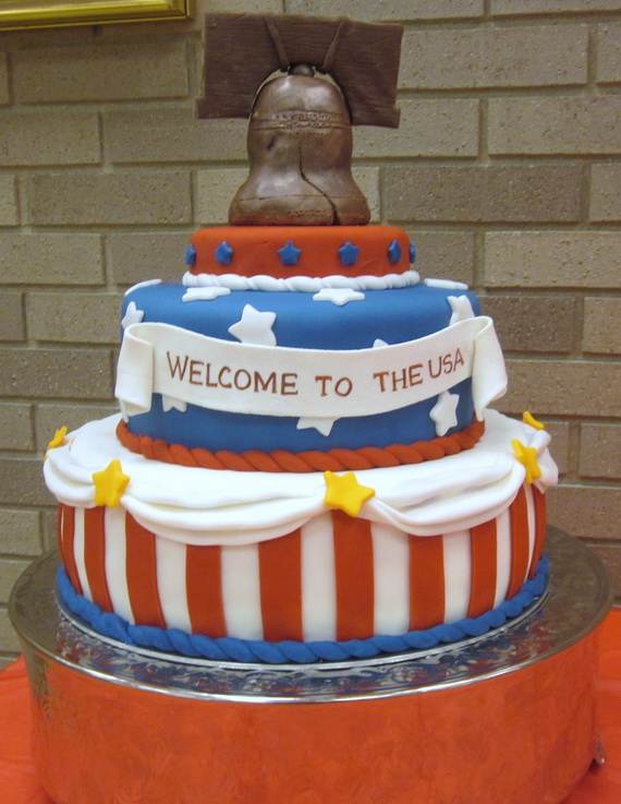 Adorable 4th of July Cake  Designs Ideas (38)