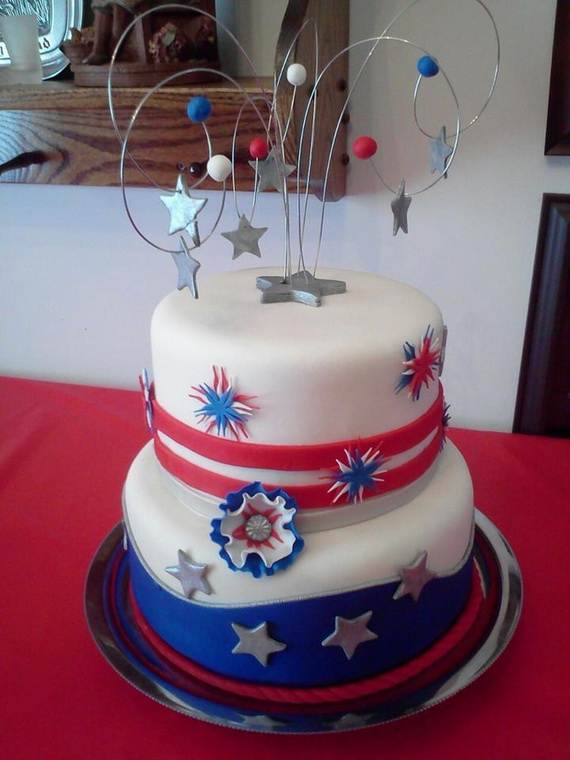 Adorable 4th of July Cake  Designs Ideas (42)