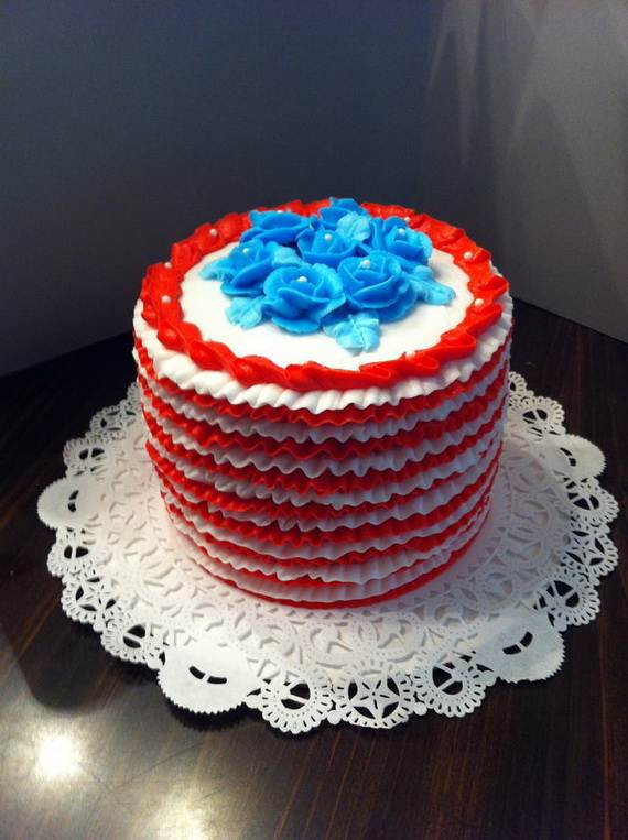 Adorable 4th of July Cake  Designs Ideas (54)
