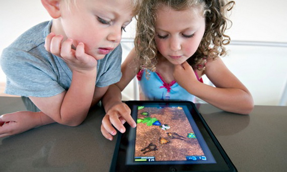 Meet the experts: children often find tablets more instinctive than adults.