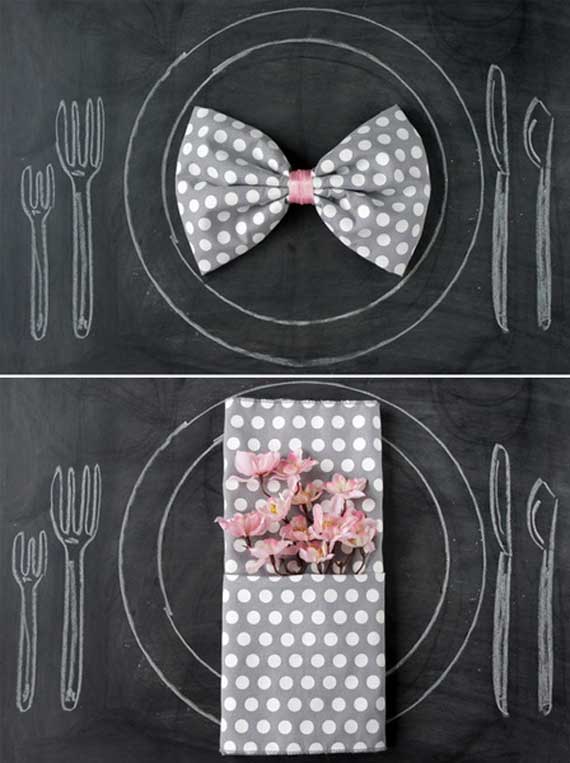 Creative Napkin Folds for Your Holiday Table (40)