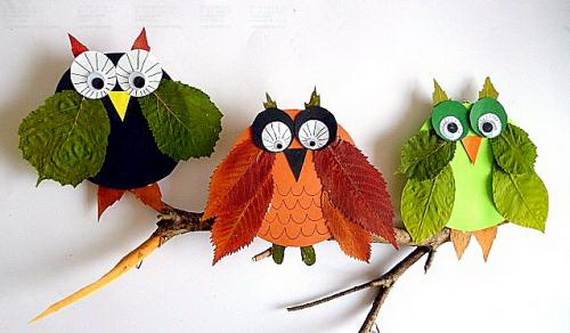Fall Crafts With Children – Owl Handicraft For Cozy Hours