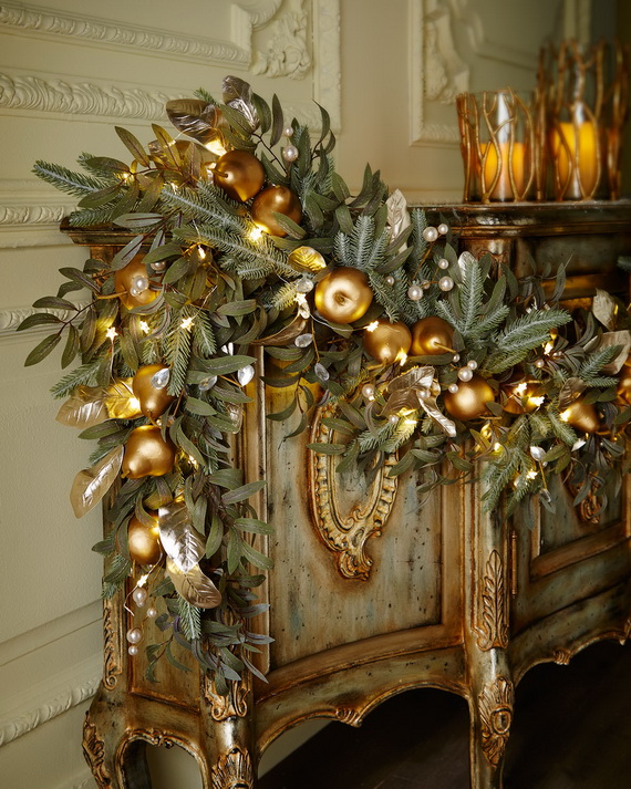 Creative Holiday In Gold Decorating Ideas_22