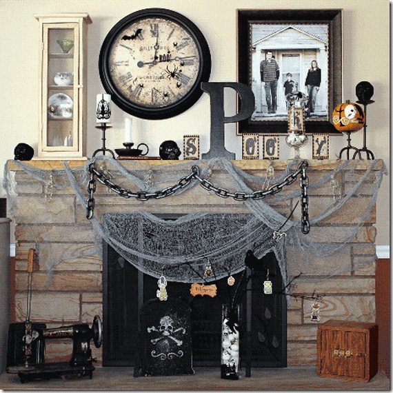Hauntingly Spooky Dark Interiors Inspired By Halloween