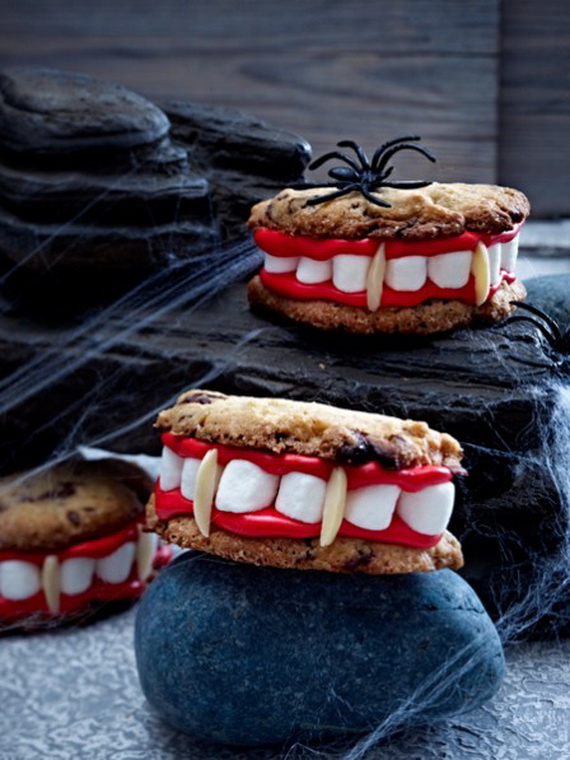 Sweet and salty Edible Halloween Decoration Ideas for kids _38