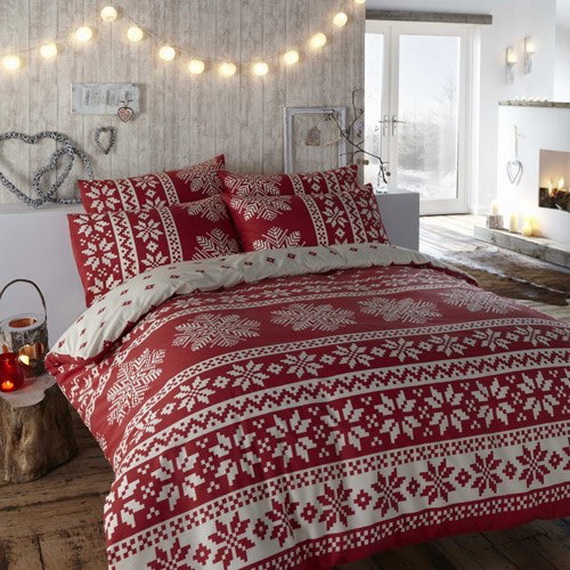Adorable Bedroom Decor Ideas For Christmas and Special Occasion _40