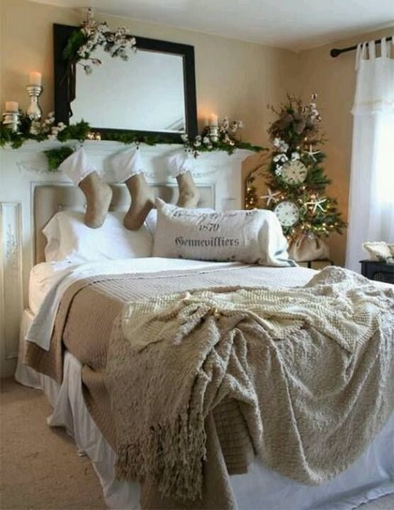 Adorable Bedroom Decor Ideas For Christmas and Special Occasion _43