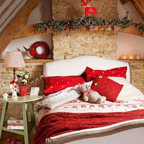Adorable Bedroom Decor Ideas For Christmas and Special Occasion _44