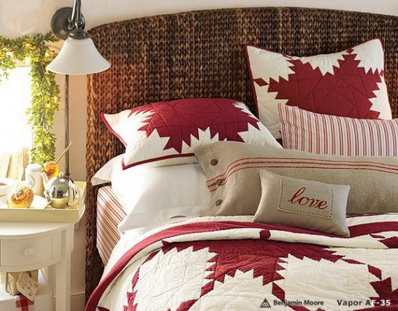 Adorable Bedroom Decor Ideas For Christmas and Special Occasion _58