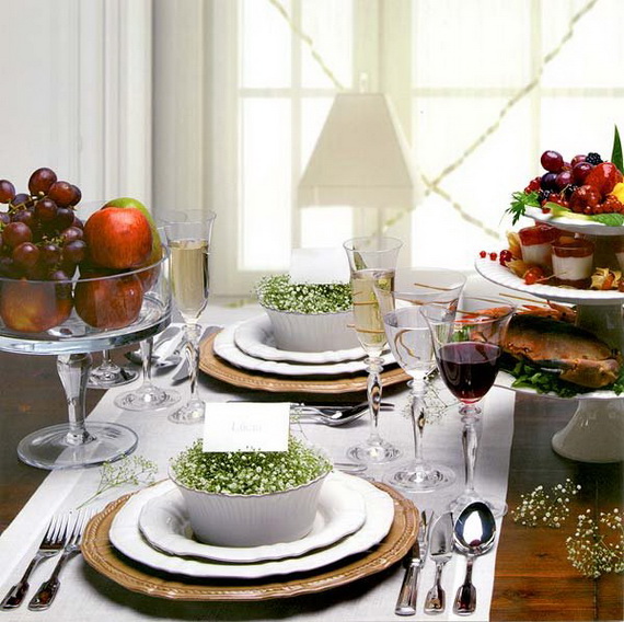 Amazing Christmas Dinner Table Decoration Ideas_04