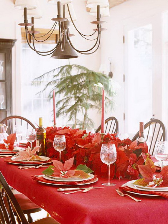 Decorate Christmas with 45 ideas poinsettias the holidays’ most loved plant_03