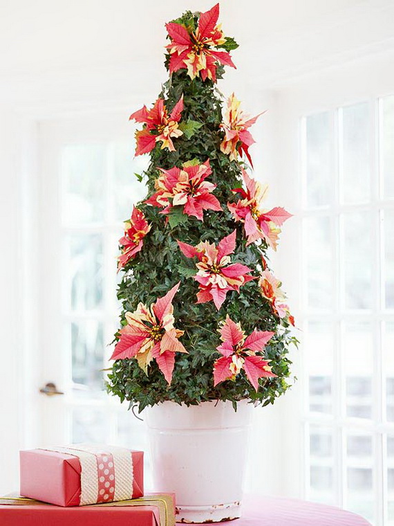 Decorate Christmas with 45 ideas poinsettias the holidays’ most loved plant_17