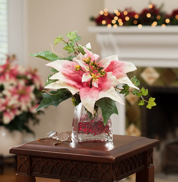 Decorate Christmas with 45 ideas poinsettias the holidays’ most loved plant_33