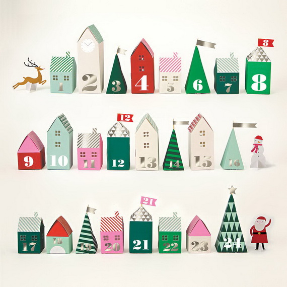 Fun Christmas Crafts With 50 Great Homemade Advent Calendars Ideas_44