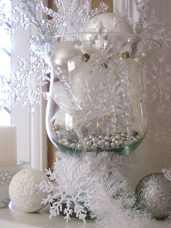 Snowflakes Inspiration Favorite Christmas Decorating Ideas (21)