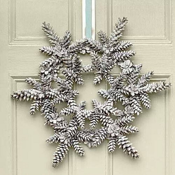 Snowflakes Inspiration Favorite Christmas Decorating Ideas (27)
