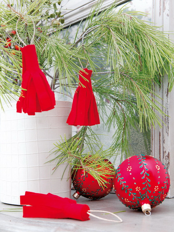 The most stylish Christmas Ornaments Decorations_56