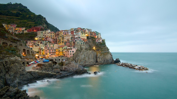 The Colorful Cliff-Side Town of Manarola , La Spezia,  Italy (11)