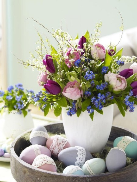 Beautiful Ideas For The Spirit Of Easter And Spring Into Your Home Decor (7)