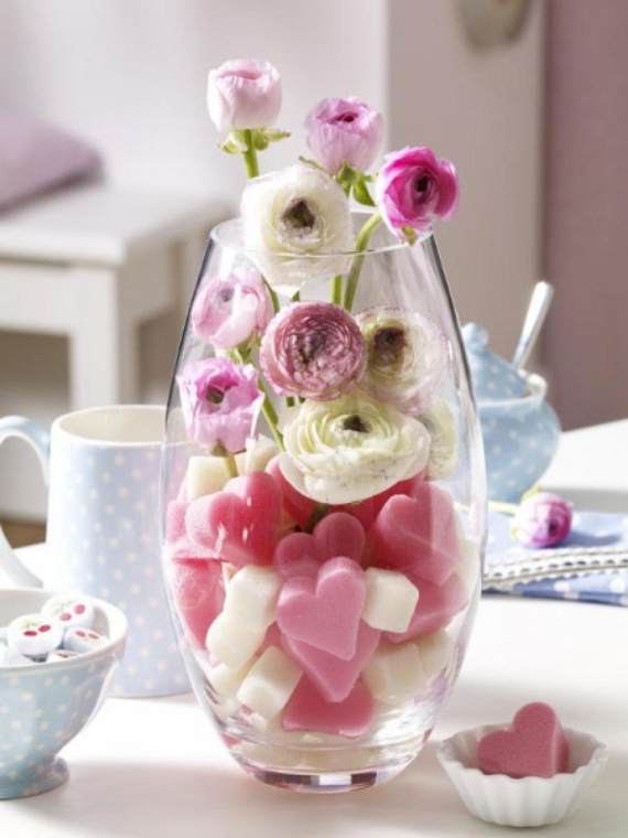 Floral Table Decoration For A Romantic Valentine's Day (7)