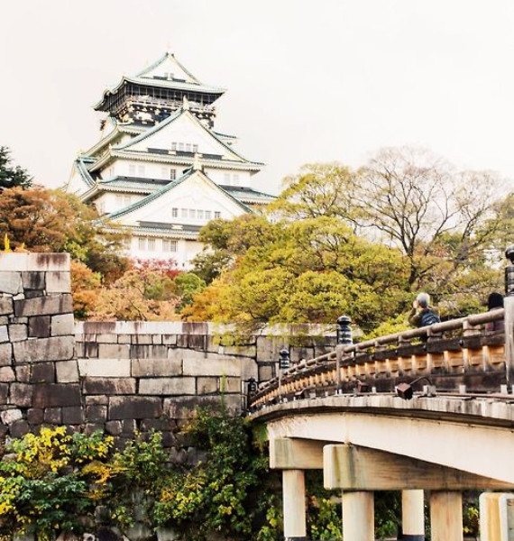 The Harmony and Beauty outside the Osaka Castle Japan (32)