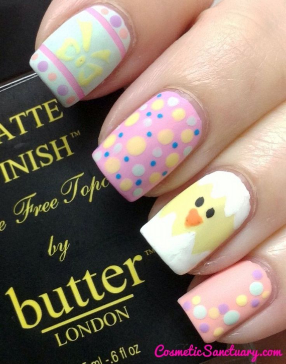 25 Adorable Easter Nails To Get You In The Holiday Pastel Mood (13)