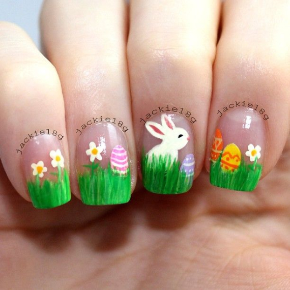 25 Adorable Easter Nails To Get You In The Holiday Pastel Mood (19)