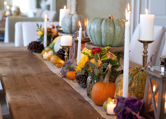 Warm and Inviting Thanksgiving Centerpiece Ideas  (13)