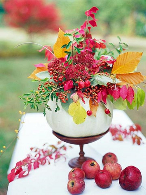 Warm and Inviting Thanksgiving Centerpiece Ideas  (7)