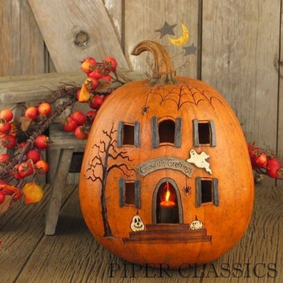 New Ways to Decorate Your Halloween Pumpkins (30)