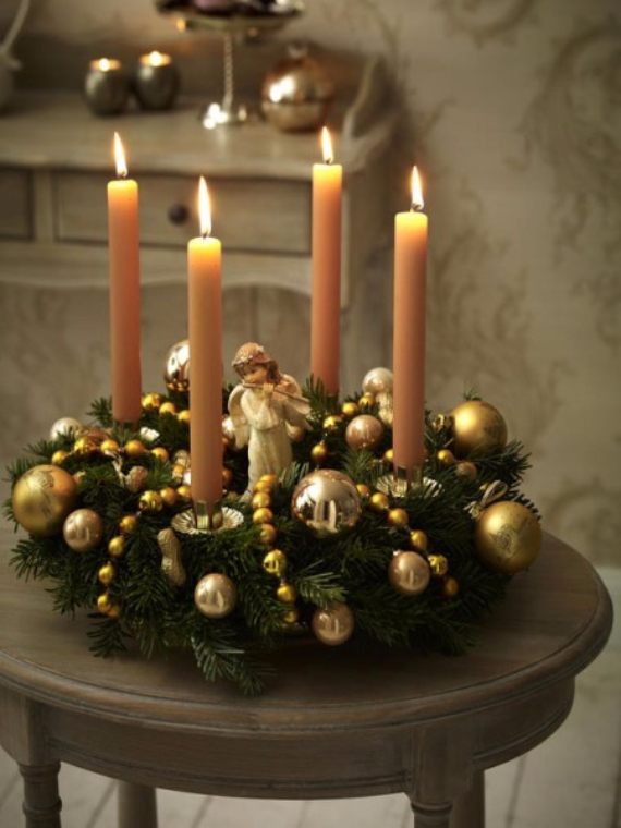 Advent wreath candles  (25)
