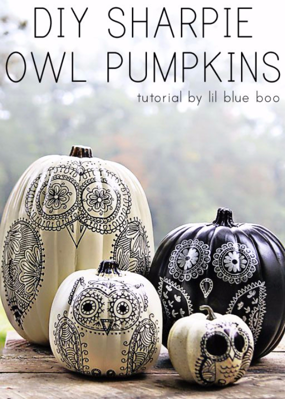 Ways to Decorate for Fall, Halloween and Thanksgiving With Pumpkins (18)